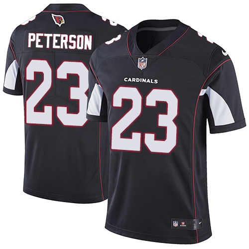 Nike Cardinals #23 Adrian Peterson Black Alternate Men's Stitched NFL Vapor Untouchable Limited Jersey